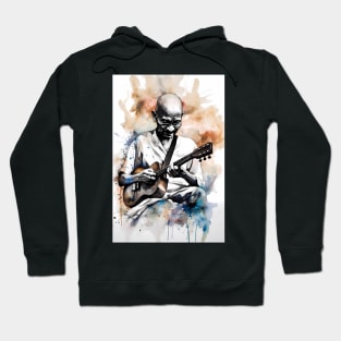 Gandhi Shredding Ukulele Hoodie